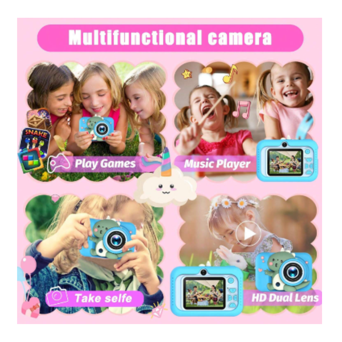 Miniatura 5 de Cámara digital unicornio bebé NM-02